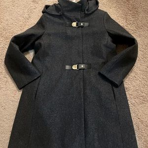Preston & York Gray Wool Coat (Excellent Condition)